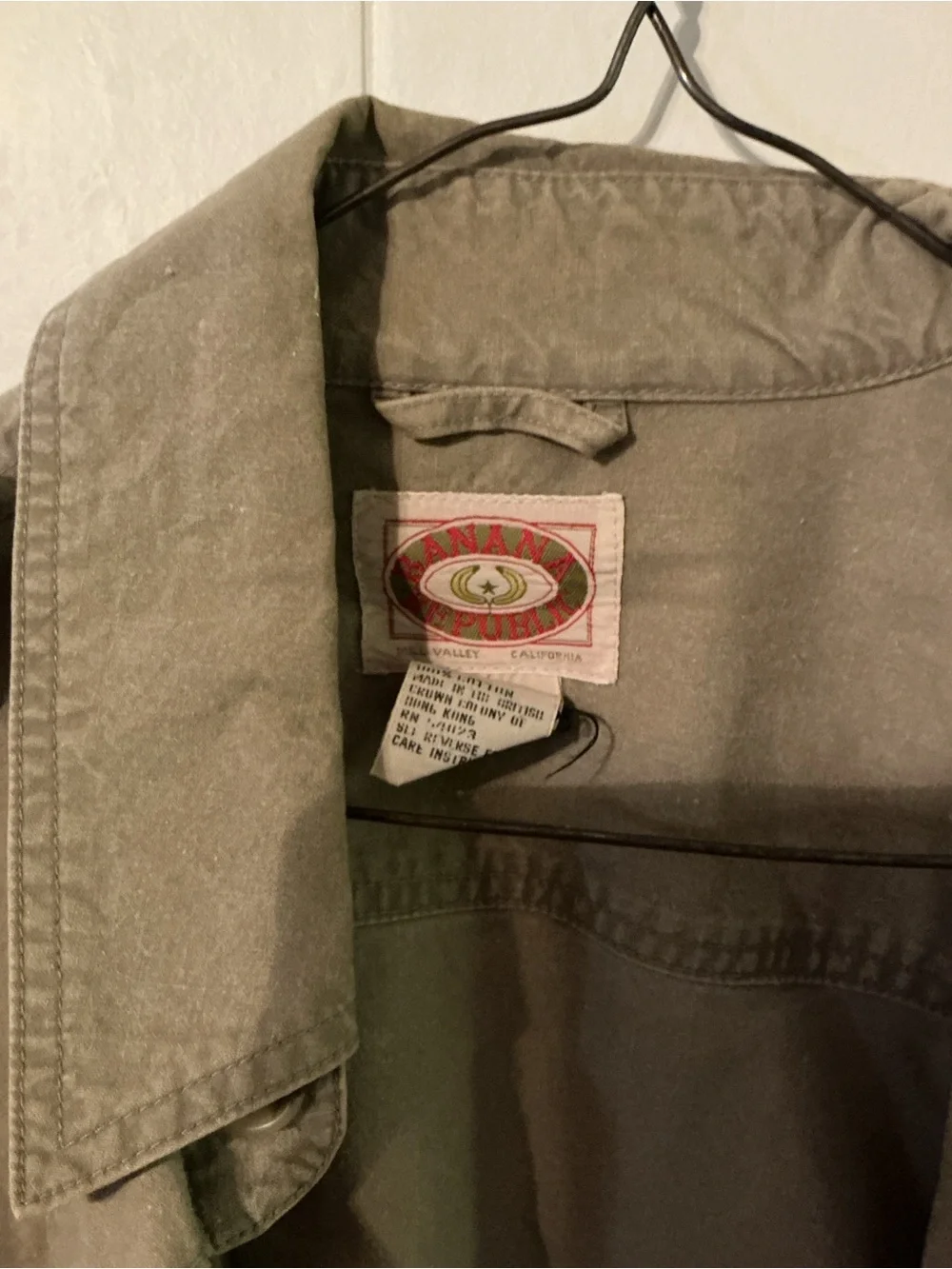 Banana Republic vintage Men's Field Jacket in Olive Green